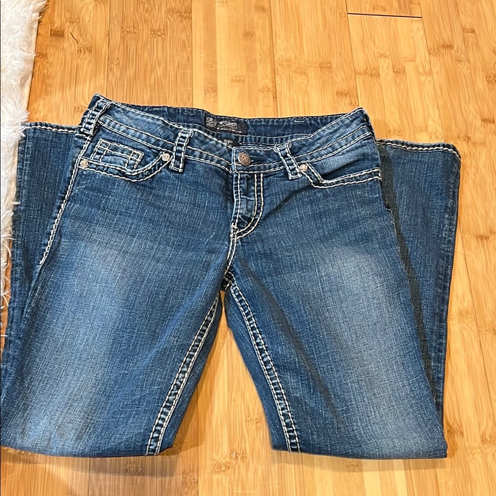 Silver brand Suki Classic Blue Denim Jeans